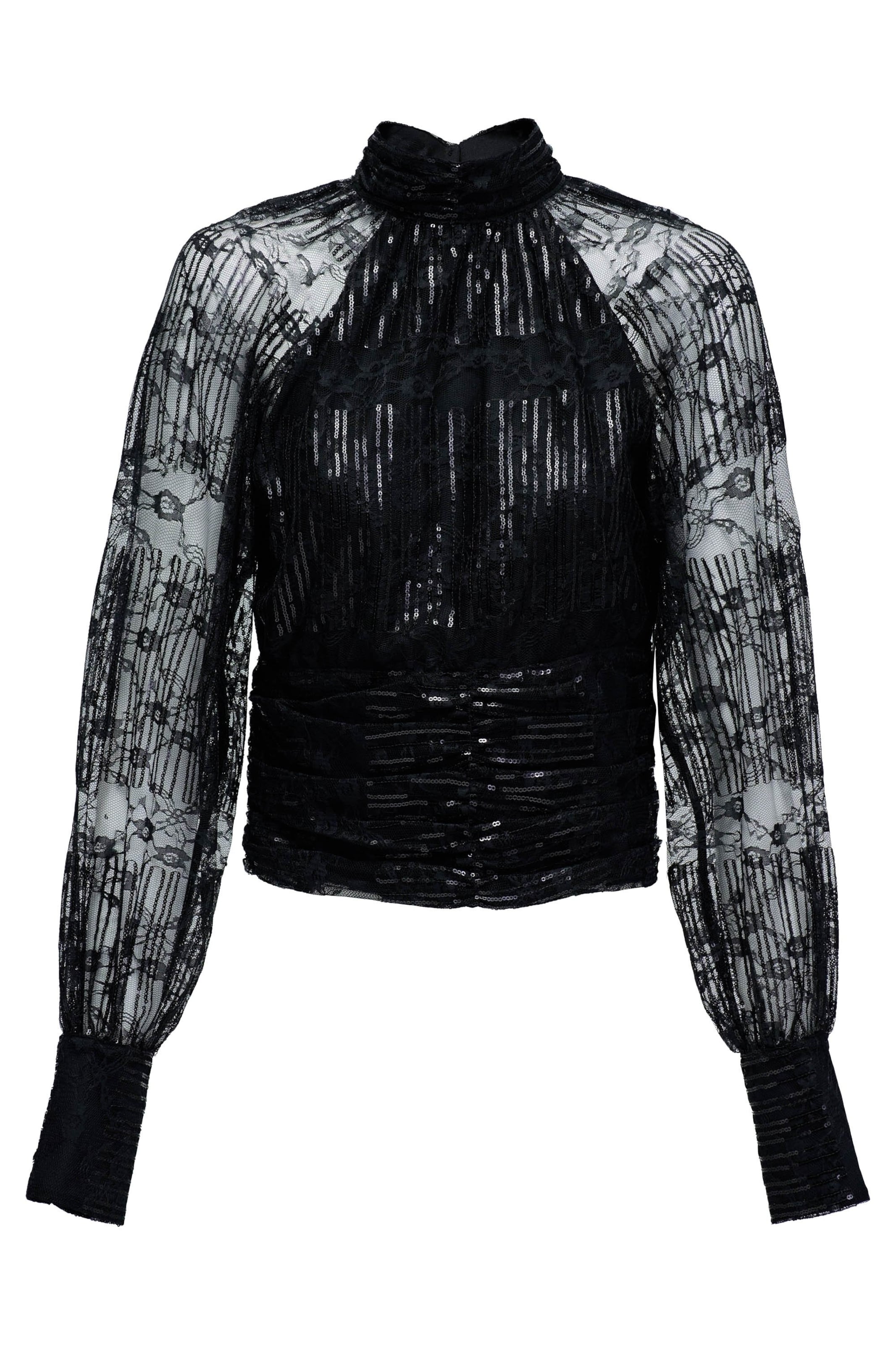 Salsa Jeans Bluse in Schwarz: Vorderseite