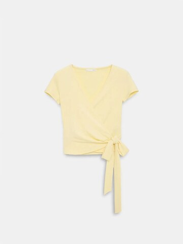 T-shirt Dilvin en jaune