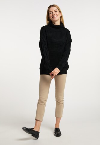 Usha Pullover in Schwarz