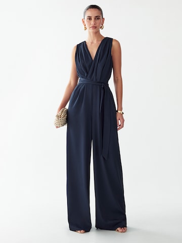 BWLDR Jumpsuit 'Alina' in Blau: Vorderseite