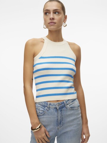 VERO MODA Knitted top 'SABA' in Beige
