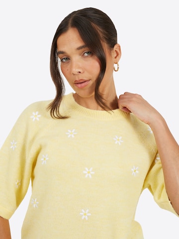 Pull-over BRAVE SOUL en jaune