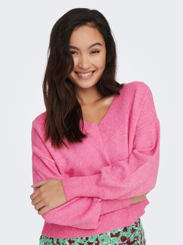 ONLY Pullover 'Ibi' in Pink