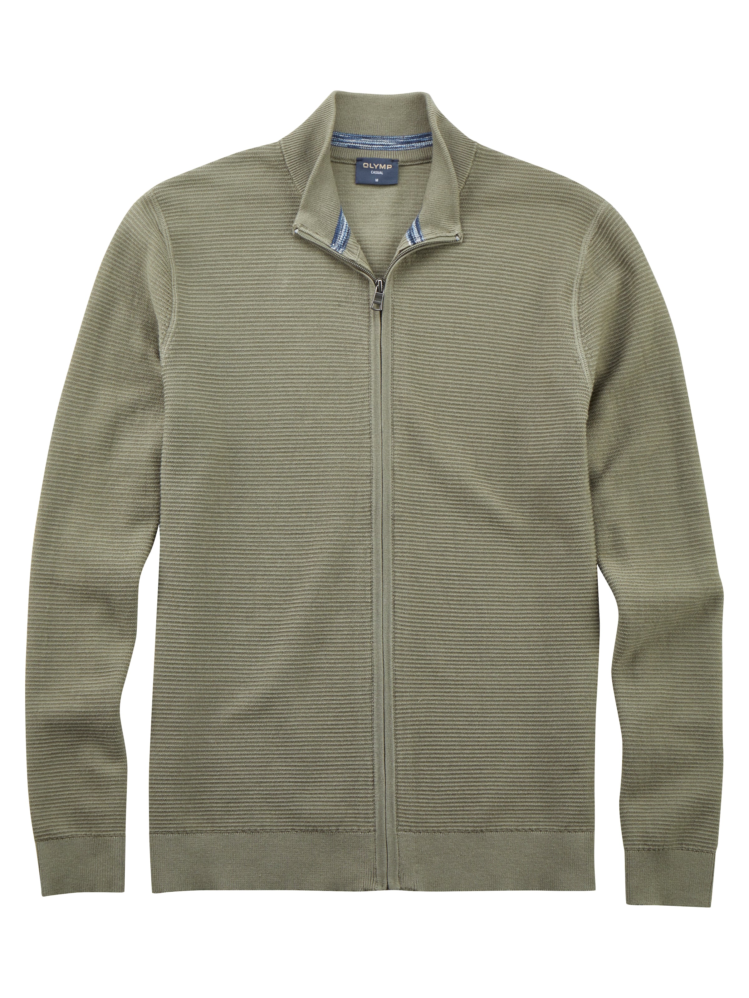 OLYMP Strickjacke in Grün: Vorderseite