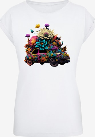 T-shirt F4NT4STIC en blanc : devant