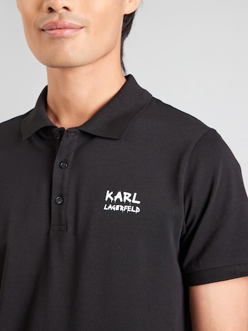 juoda Karl Lagerfeld Marškinėliai