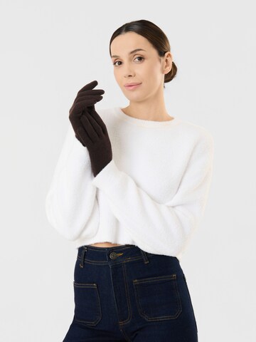 Gants CODELLO en marron : devant