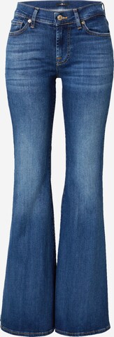 7 for all mankind Flared Jeans 'Soho' in Blauw: voorkant