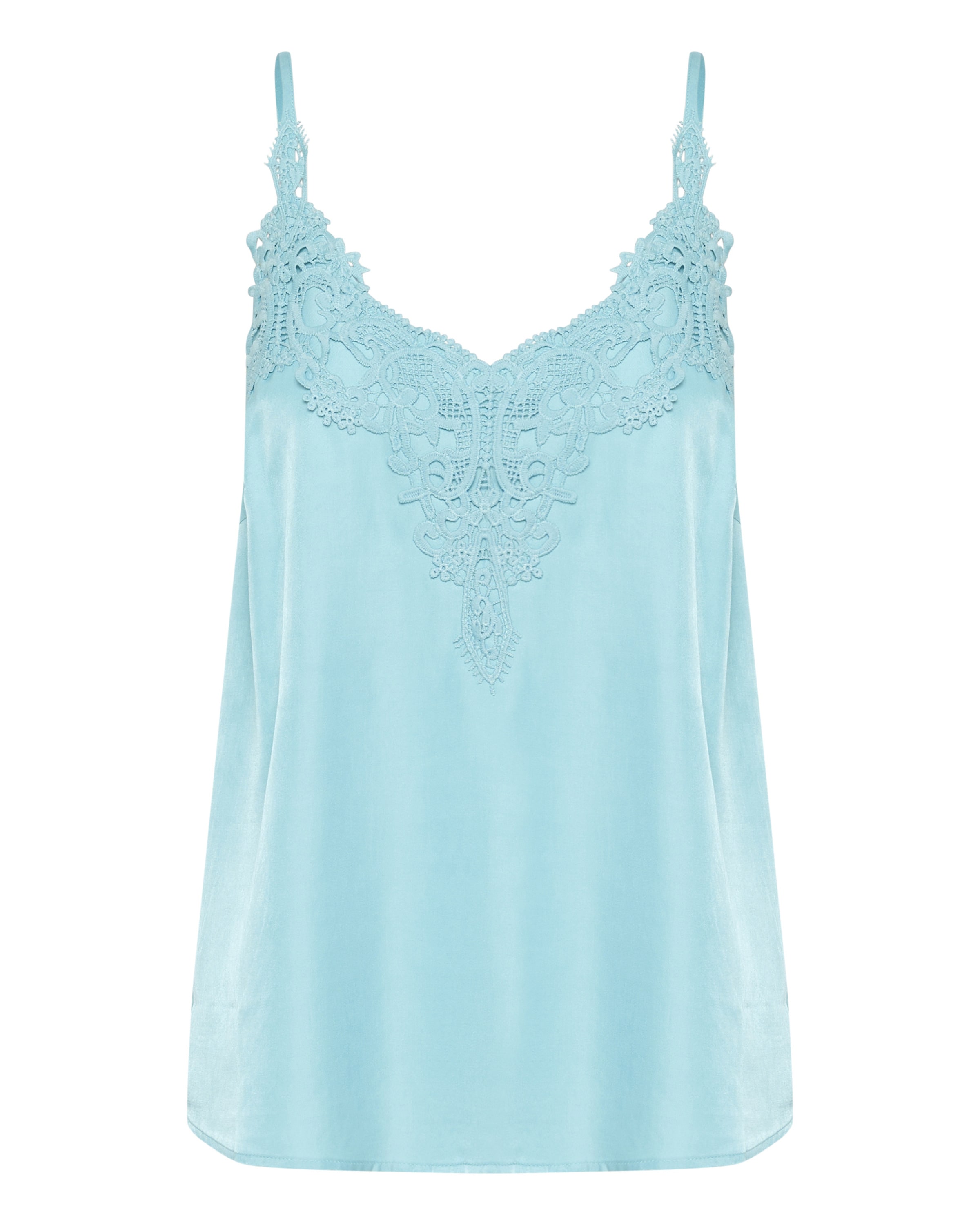 zils Cream Blūze 'CRAnna': no priekšpuses