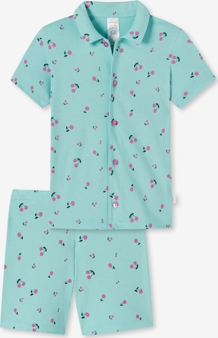 SCHIESSER Pajamas in Blue: front