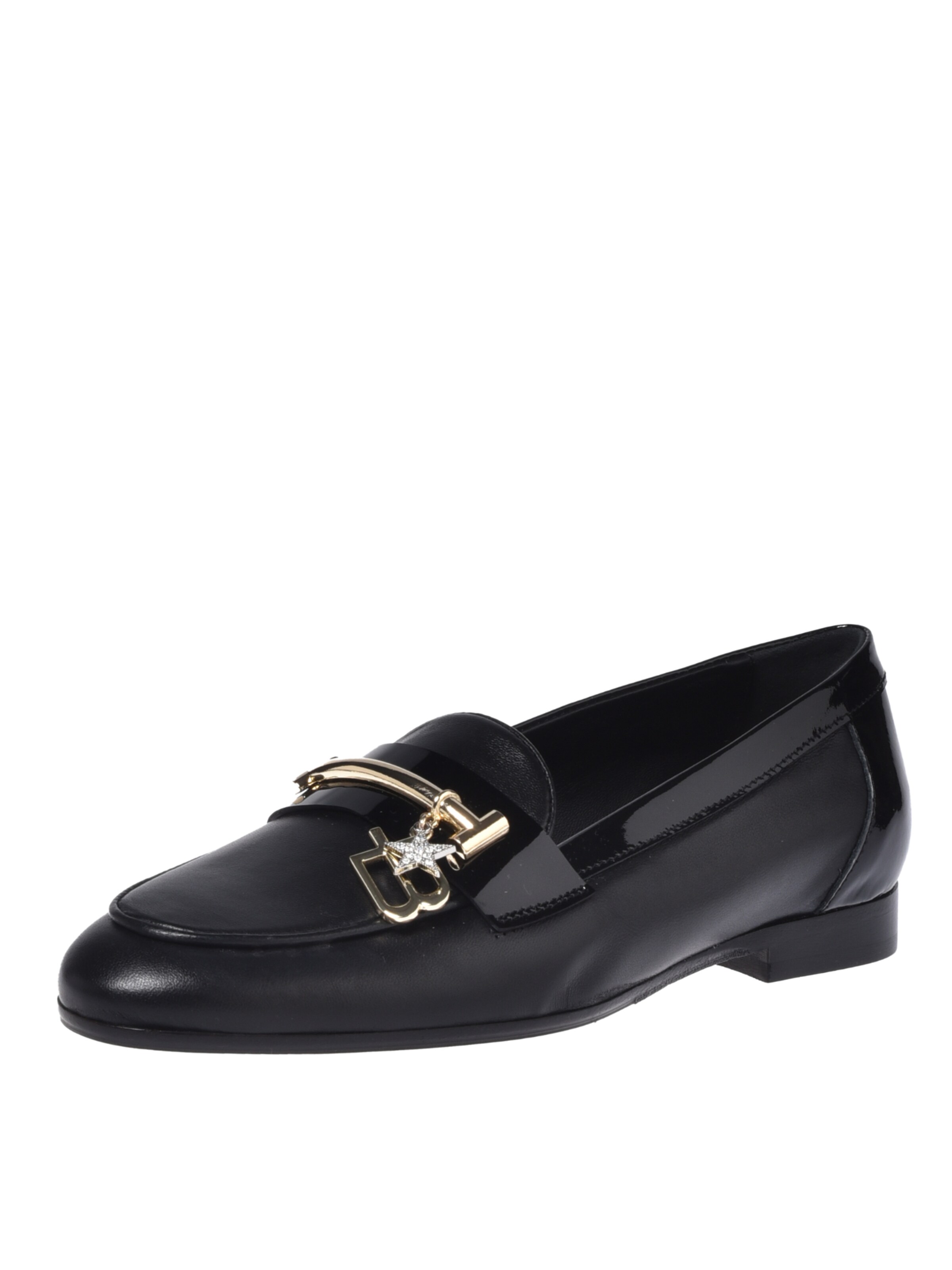 BALDININI Instappers in Zwart: voorkant