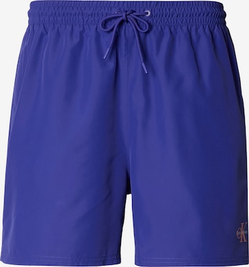 Calvin Klein Swimwear Hlače za k noši | vijolična barva: sprednja stran