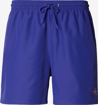 Maudymosi trumpikės iš Calvin Klein Swimwear, spalva – violetinė-mėlyna, Prekių apžvalga