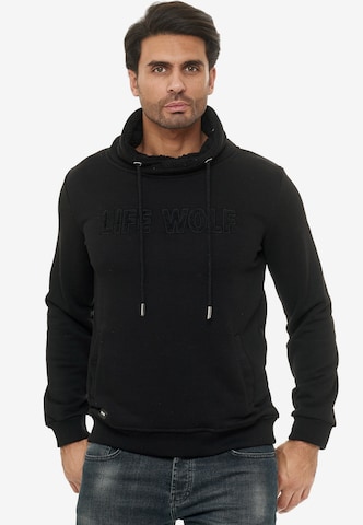 Redbridge Sweatshirt in Zwart: voorkant