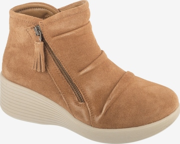 SKECHERS Enkellaarsje 'Parallel Lite' in Bruin: voorkant