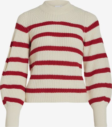 VILA Sweater 'Monica' in Beige: front