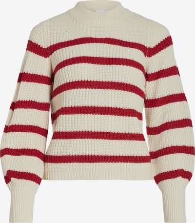 VILA Sweater 'Monica' in Beige / Red, Item view