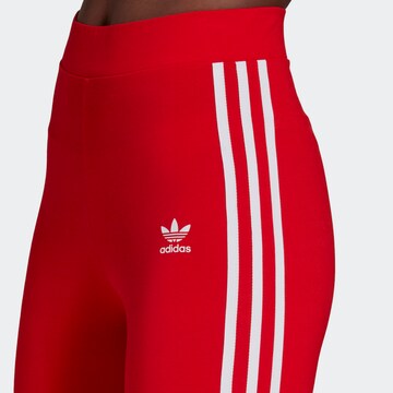 ADIDAS ORIGINALS Skinny Leggings in Rot