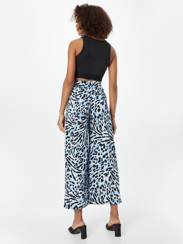 ICHI Bootcut Hose 'KATE' in Blau