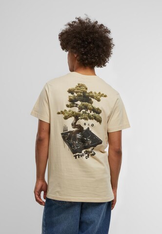 Mister Tee - Camiseta 'Root of All' en beige: frente