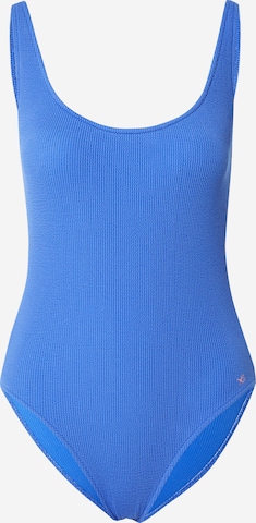 Banana Moon Bustier Badeanzug in Blau: predná strana