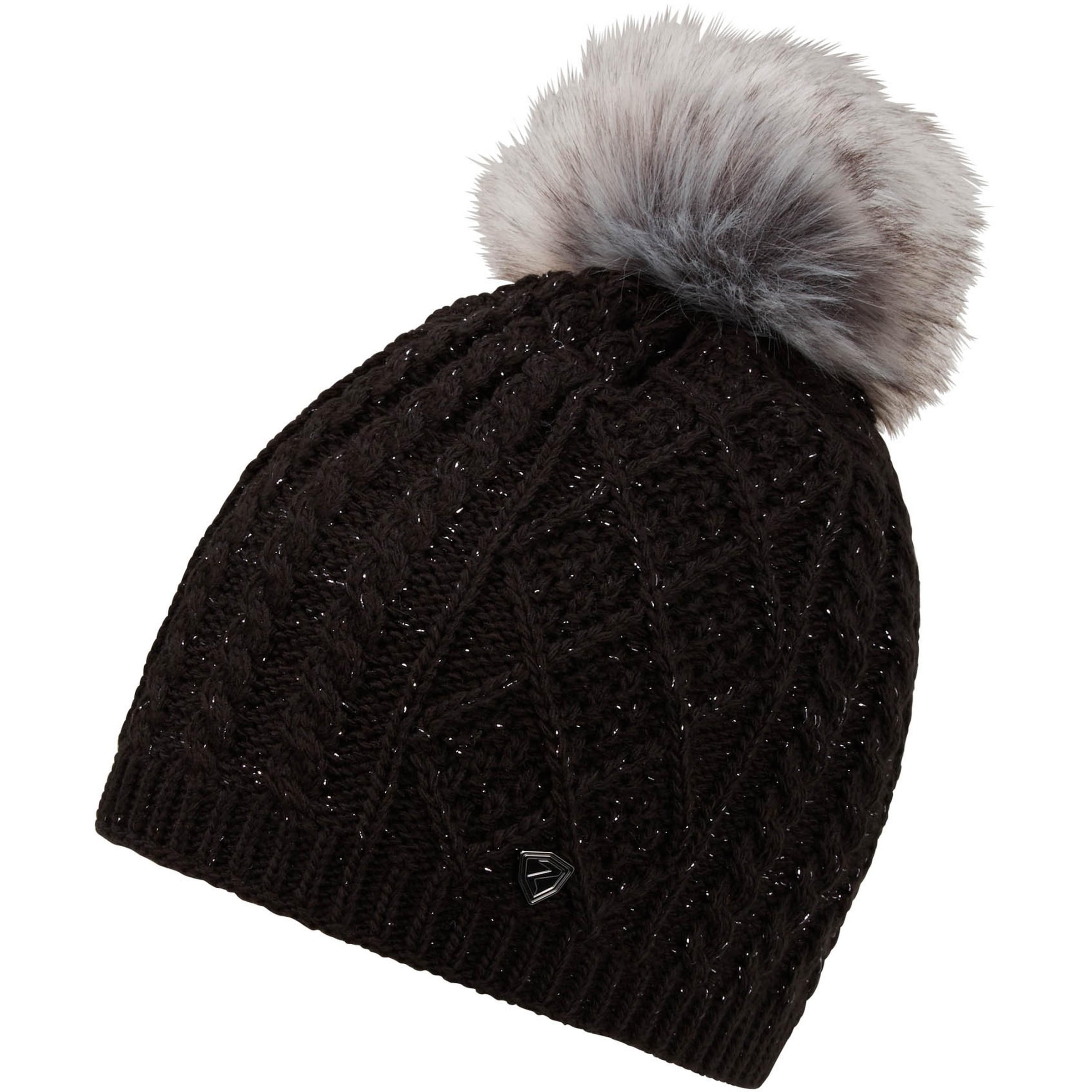 ZIENER Skimütze 'ILLHORN' in Schwarz: Vorderseite