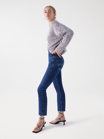 Coupe slim Jean Salsa Jeans en bleu