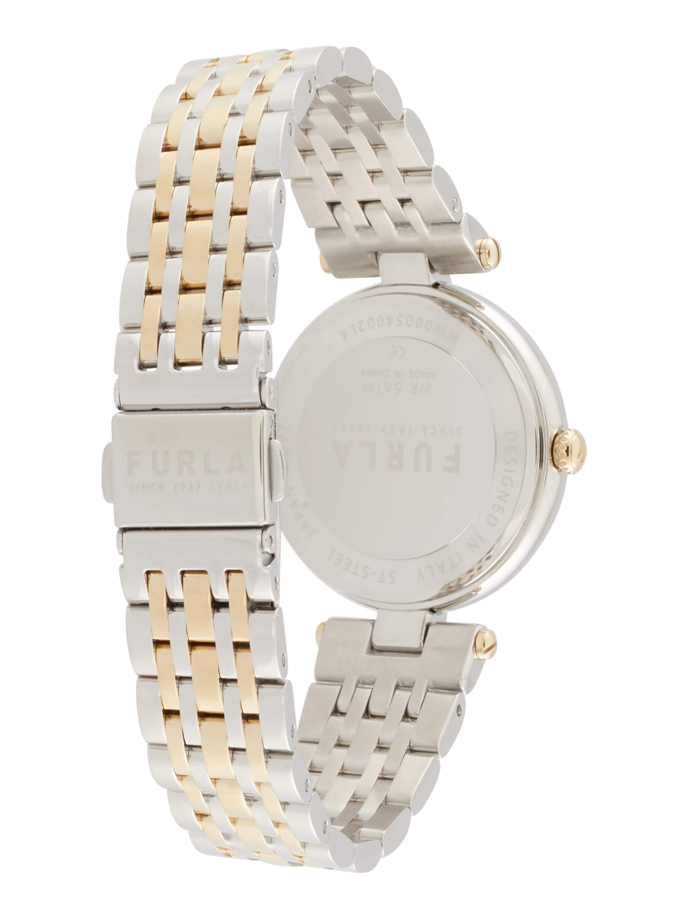 FURLA Analoog horloge 'NEW CLUB' in Zilver