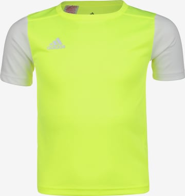 ADIDAS PERFORMANCE Functioneel shirt 'Estro 19' in Geel: voorkant