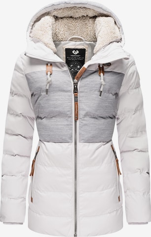 Veste d’hiver 'Quantic' Ragwear en blanc