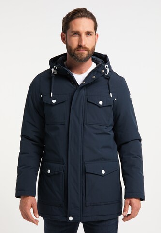 Veste d’hiver ICEBOUND en bleu : devant