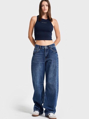 IT'S BASIC Baggy Jeans 'LUNA' in Blauw