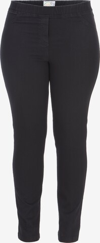 KjBRAND Skinny Jeggings in Black: front