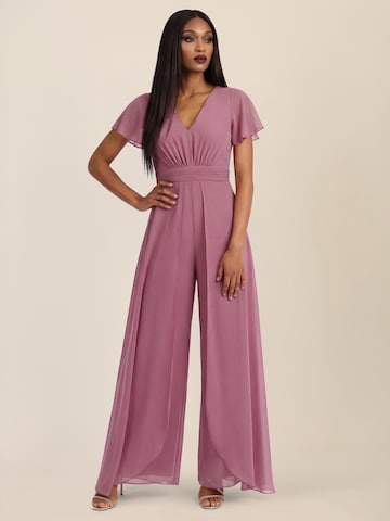 APART Jumpsuit in Pink: front