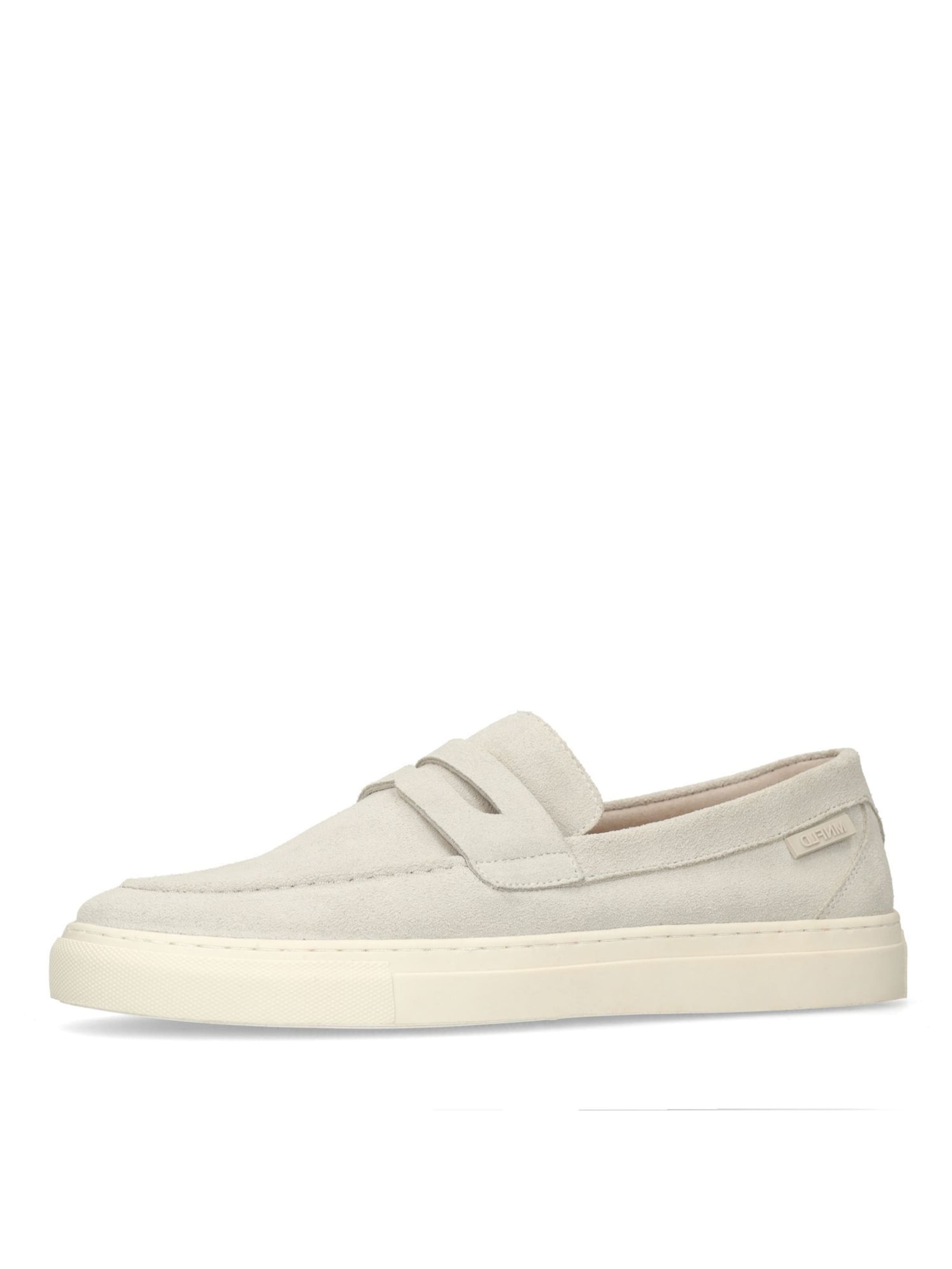MANFIELD Chaussure basse en 40 en blanc cassé, Vue avec produit