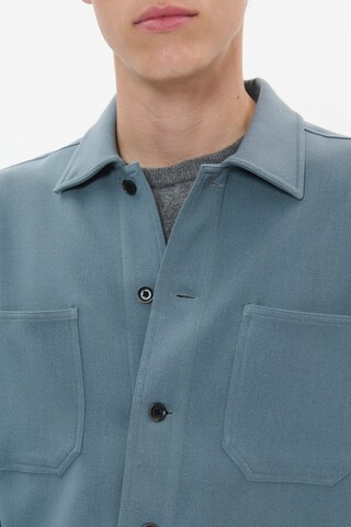Matinique Regular fit Overhemd 'Pelton' in Blauw