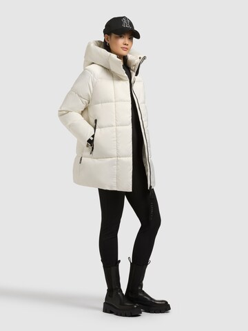khujo Zimní bunda 'SUDA' – bílá