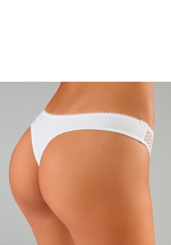 LASCANA Thong in White