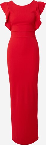 WAL G. Evening Dress 'JAI' in Red: front