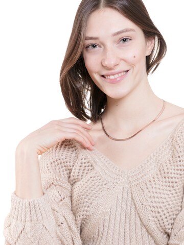 Hey Happiness - Cadena 'Snake' en oro