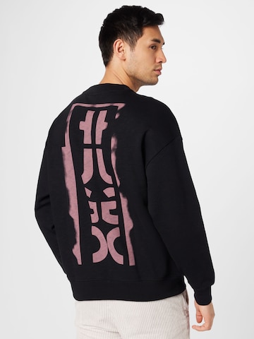 HUGO Red Sweatshirt 'Daraz' in Black