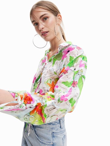 Desigual Blouse 'CATAR' in White