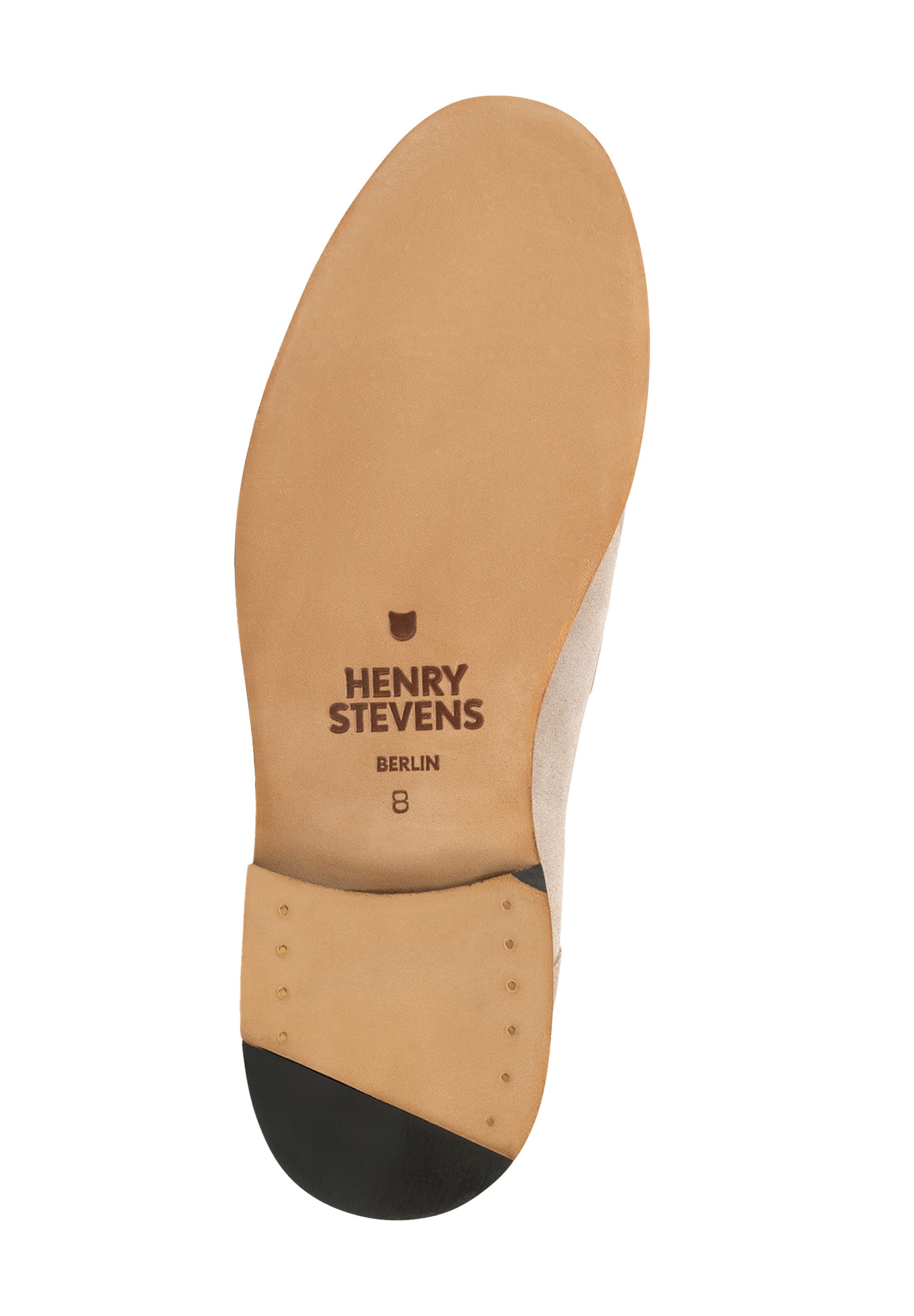 Henry Stevens Slip-ons 'Haywood' in Beige