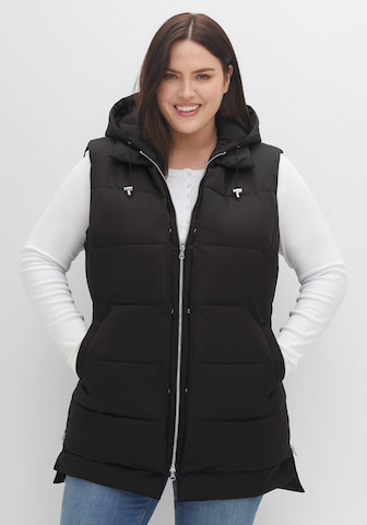 SHEEGO Bodywarmer in Zwart: voorkant