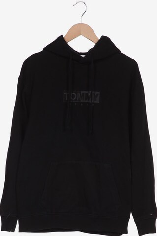 Tommy Jeans Sweatshirt & Zip-Up Hoodie in M in Black: front