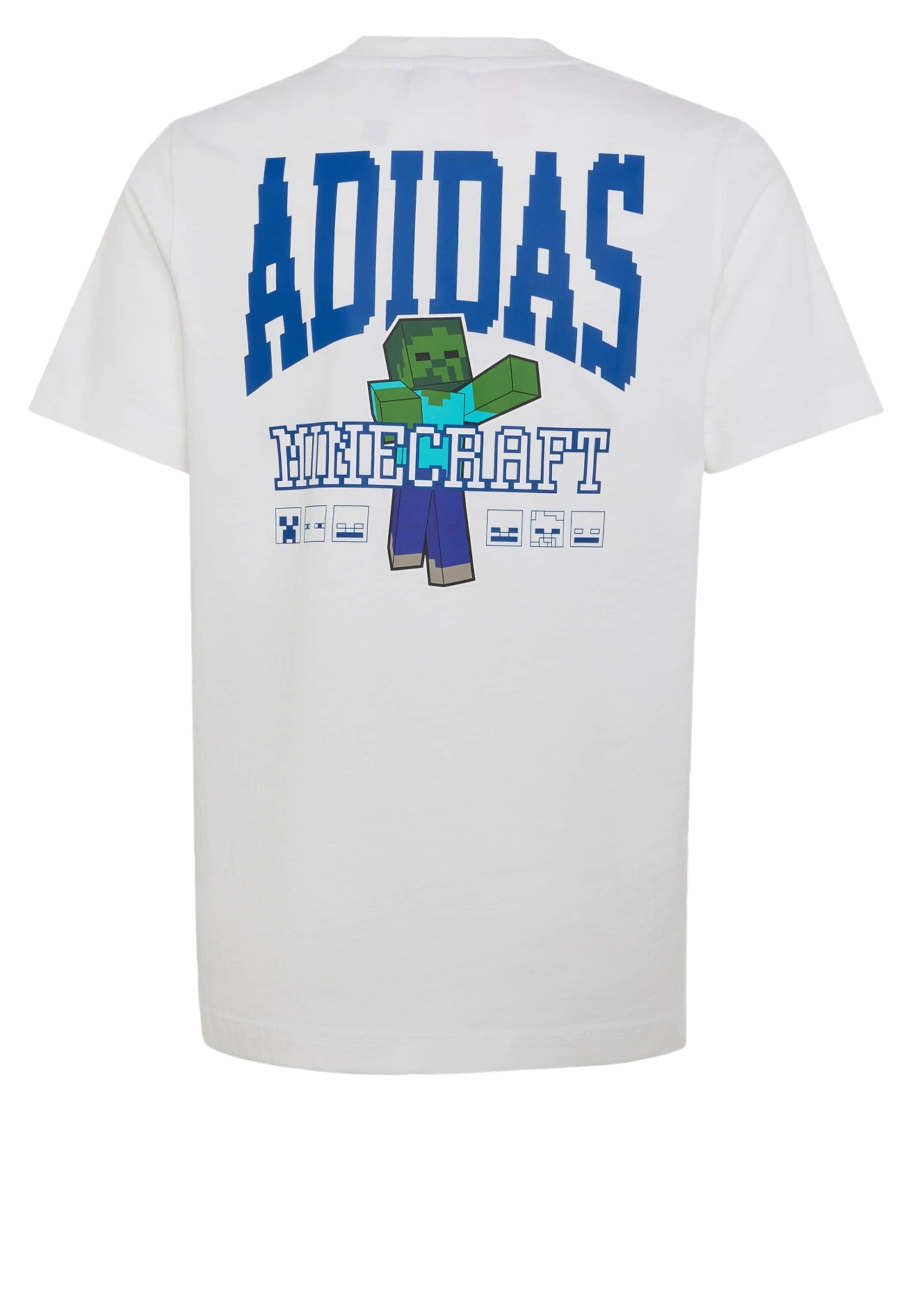 T-Shirt 'Minecraft' ADIDAS SPORTSWEAR en blanc