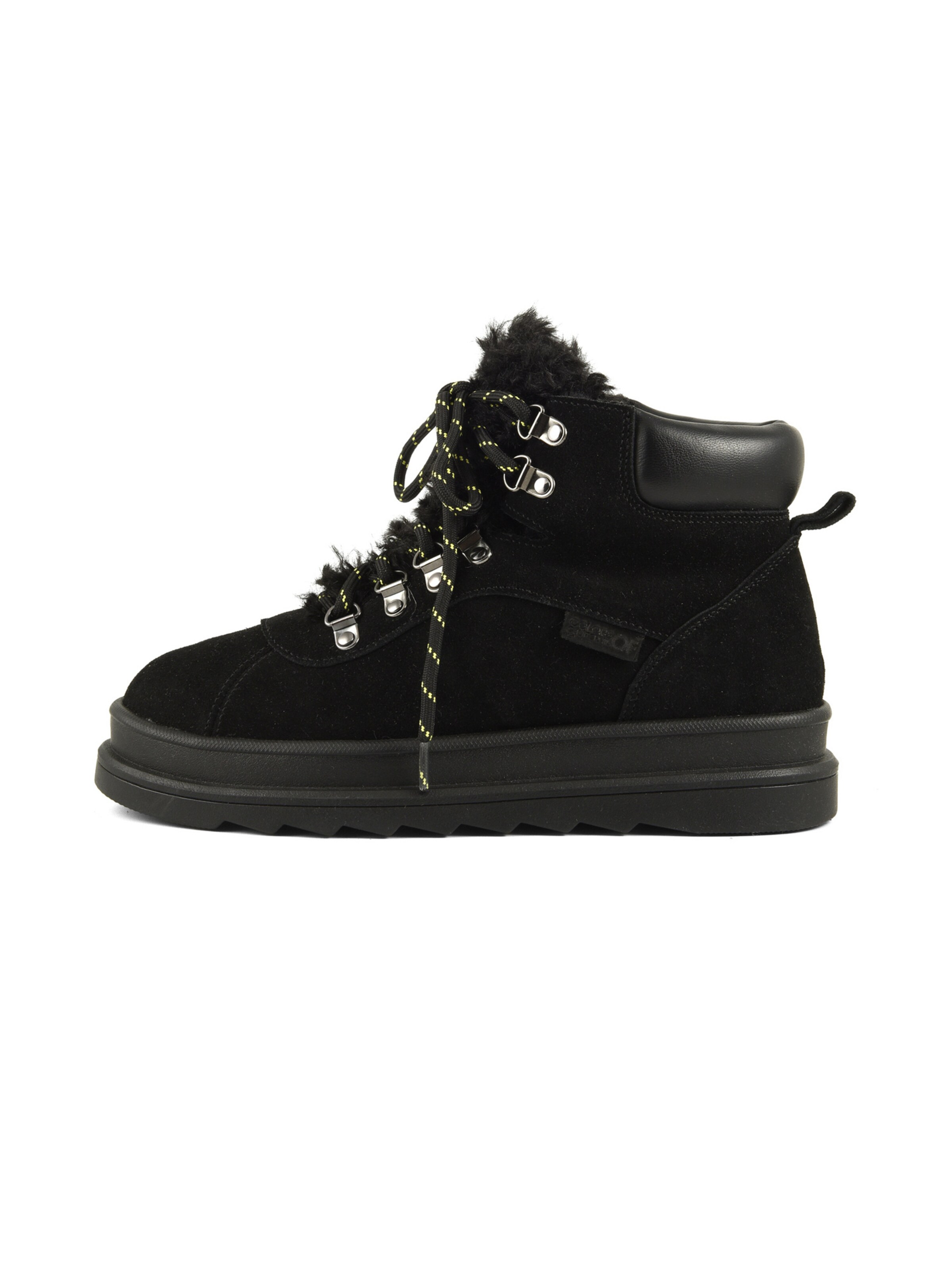 Stivaletto stringato di COLORS OF CALIFORNIA in nero: lato