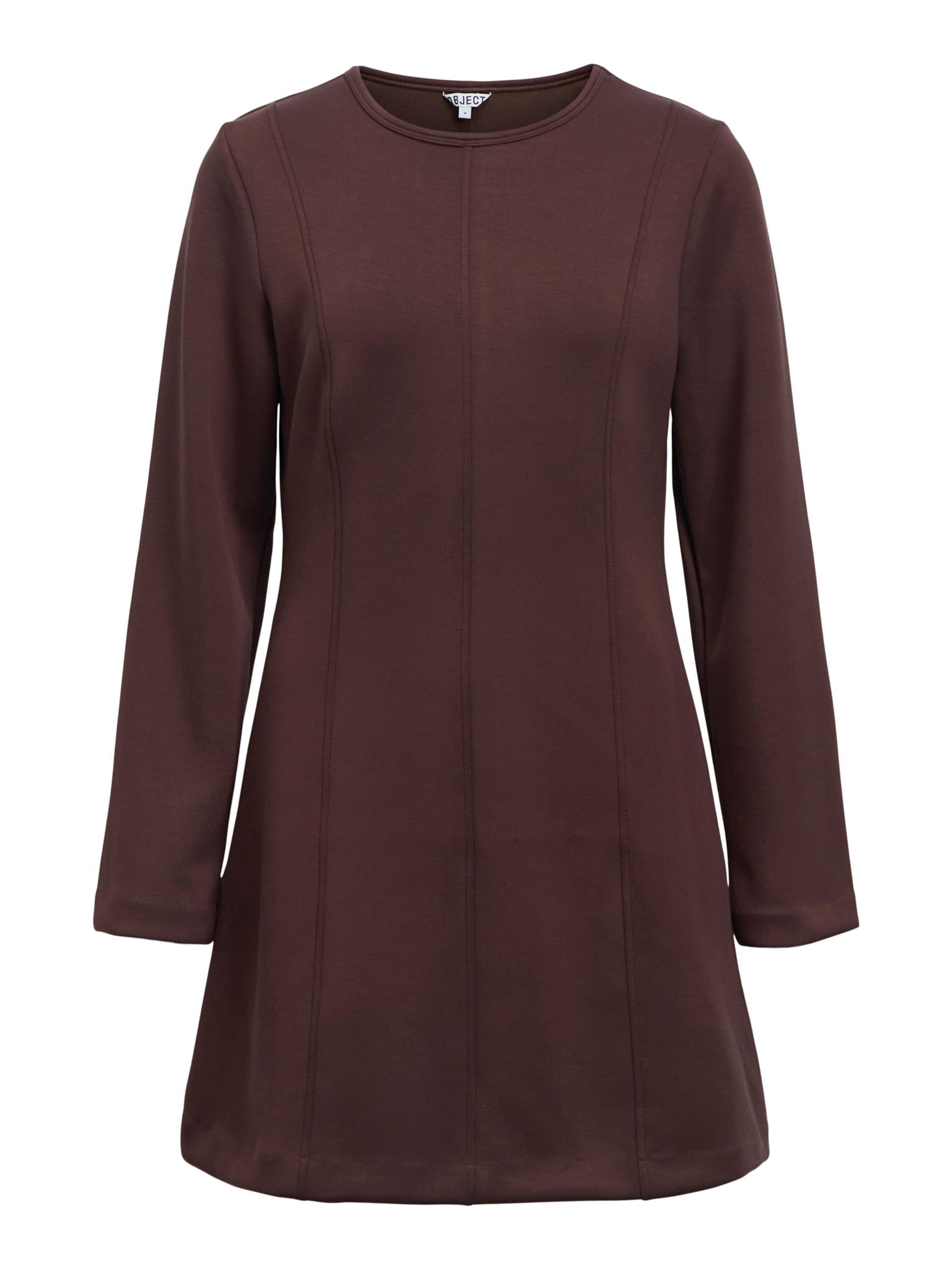 Robe 'OBJAndrea' OBJECT en marron : devant