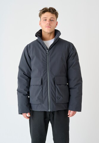 Cleptomanicx Jacke 'SWOD 2' in Grau: Vorderseite