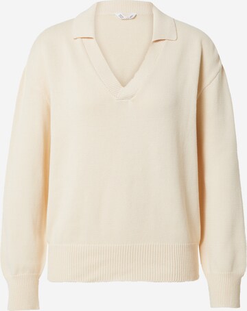 MELAWEAR Pullover (GOTS) in Beige: predná strana